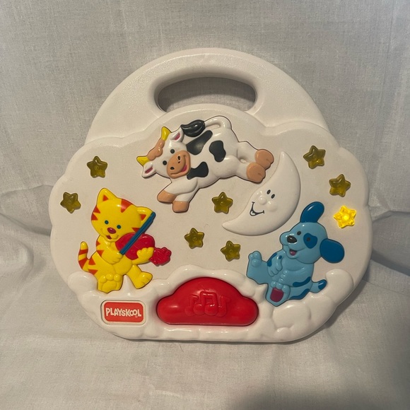 Playskool Toys Vintage Playskool Cow Jumped Over The Moon Lullaby